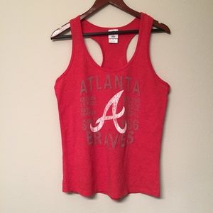 Genuine Merchandise Red Atlanta Braves Tank Top
